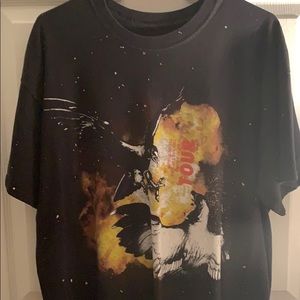 Travis Scott Birds Eye View Tour TEE ! RARE